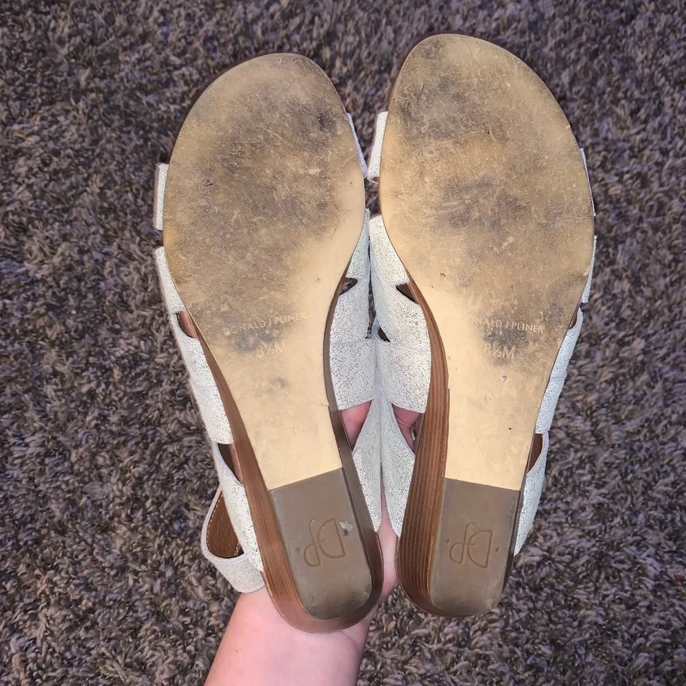 Donald J Pliner Dali Lace Up Sandal Wedge Size 8.5